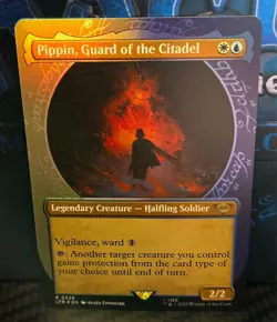 magic the gathering - Foil - Pippin, Guard of the Citadel - Legendary Creature - Image 1