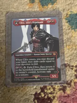 Magic: The Gathering Final Fantasy Clive, Ifrit’s Dominant Normal Borderless - Image 1