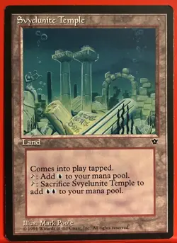 Svyelunite Temple Fallen Empires Uncommon MTG: Magic The Gathering - Image 1