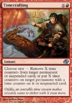 MTG Timecrafting - Foil, Planar Chaos, Moderately Played, English - Image 1