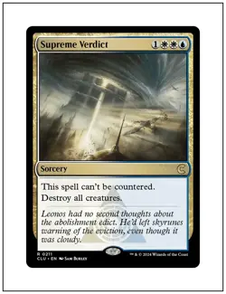 1x Supreme Verdict, Ravnica Clue Edition, Magic MTG NM - Image 1