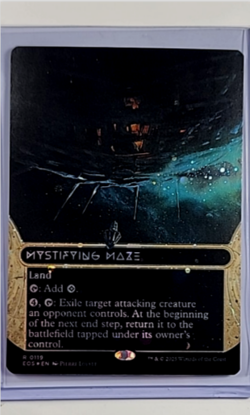 2025 MTG Magic the Gathering EOS Stellar Sights Galaxy Foil #119 Mystifying Maze - Image 1