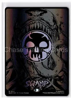 Swamp 1952 Rare Raised Foil Secret Lair Drop Series MTG Mint NM - Image 1