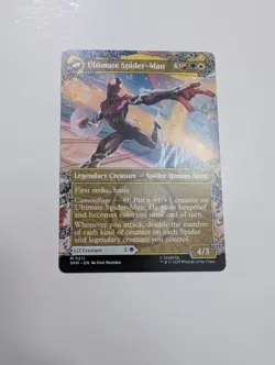 MTG - Miles Morales/Ultimate Spider-Man 211 (Borderless)-Marvel's Spiderman NM/M - Image 4