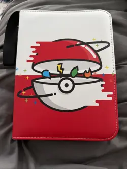 Pokemon 50 Page 4 Slot Double Sided (400 Cards) Card Binder New ! Free Shipping! - Image 1