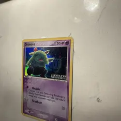 2005 Pokemon DROWZEE Ex Delta Species REVERSE HOLO Foil STAMPED 67/113 - NM/LP - Image 4