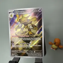 Pokemon TCG: Mega Evolution - Alakazam (MEP-009) ETB Black Star Promo - Image 2