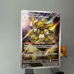 Pokemon TCG: Mega Evolution - Alakazam (MEP-009) ETB Black Star Promo - Image 3