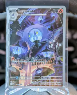 2025 Pokemon SV White Flare WHT EN Lampent Illustration Rare #102/086 - Image 1