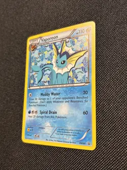 Pokemon TCG Vaporeon Black Star Promos BW89 Holo - Image 2