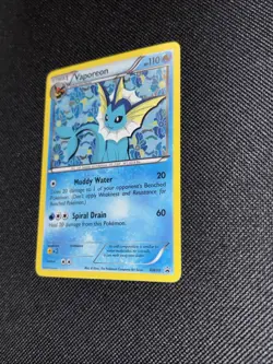 Pokemon TCG Vaporeon Black Star Promos BW89 Holo - Image 4