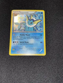 Pokemon TCG Vaporeon Black Star Promos BW89 Holo - Image 5