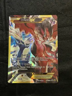 Pokemon Yveltal EX 2017 Promo XY150a Full Art Near Mint Condition - Image 1