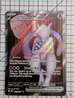 Pokemon TCG Team Rocket's Mewtwo EX 213/182 Destined Rivals - Image 1