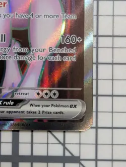 Pokemon TCG Team Rocket's Mewtwo EX 213/182 Destined Rivals - Image 4