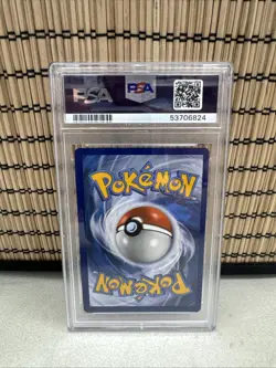2016 Pokemon XY Evolutions 53/108 Mew Holo PSA 9 Mint Holo Bleed - Image 3