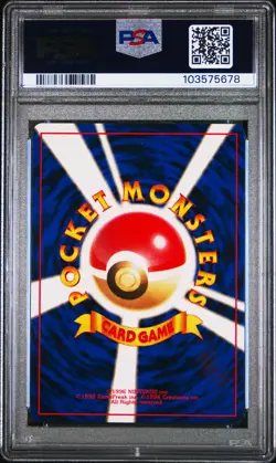 1996 POKEMON BASE SET JAPANESE #6 CHARIZARD-HOLO PSA 6 - Image 2