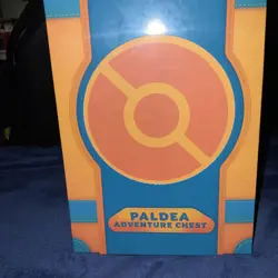 2024 Pokemon TCG, Paldea Adventure Chest -6 Packs, 7 Foil Promos & More, New - Image 1