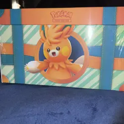 2024 Pokemon TCG, Paldea Adventure Chest -6 Packs, 7 Foil Promos & More, New - Image 3