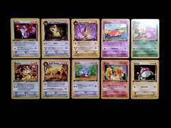 Pokemon 1st Edition Team Rocket Random Mixed Lot of 20 Vintage WOTC - Image 2