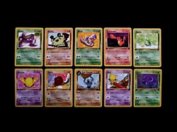 Pokemon 1st Edition Team Rocket Random Mixed Lot of 20 Vintage WOTC - Image 3