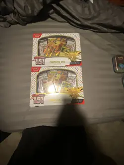 Pokemon TCG Scarlet & Violet 151 Factory Sealed Zapdos Ex Collection Box! - Image 1