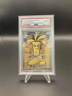 Pokemon Gholdengo EX Paradox Rift 252/182 SIR PSA 10 Gem Mint!!! - Image 1