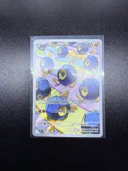 ROGGENROLA 127/086 Illustration Rare 2025 Pokemon White Flare Mint - Image 2