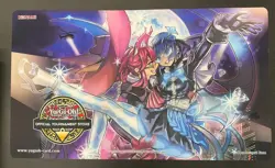 Twin Ki-sikil & Twin Lil-la Yu-Gi-Oh! Official Tournament Store Playmat - Image 1