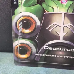 Resource R-006 Kshatriya C+ Alt Art Foil Gundam Newtype Rising Card Game NM TCG - Image 4
