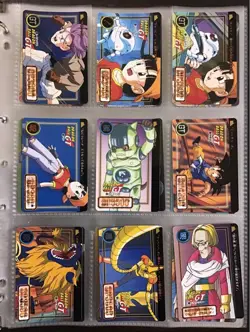 Dragon Ball Carddass GT 27th Edition 1996 Super Saiyan Explosion Normal Card Set - Image 5