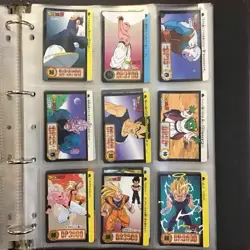 Dragon Ball Carddass 24th Edition 36 Card Set Made in 1995 Used - Image 1