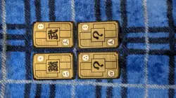 Dragon Ball Carddass Remake 90 Yamcha Nam Pilaf Legion Mr Popo 4 Card Set Used - Image 2