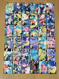 Dragon Ball PP Card Part 28 Complete Set 1995 Used - Image 5