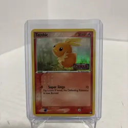 Torchic 67/108 EX Power Keepers Holo Stamped Pokemon Card TCG LP/NM - Image 1