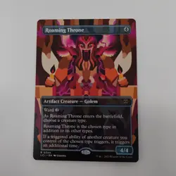 MTG Roaming Throne #0344 Borderless Rare The Lost Caverns of Ixalan LCI NM - Image 1