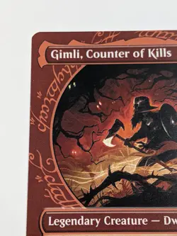 Gimli, Counter of Kills Showcase NM - LTR 0312 - MTG Magic - Image 2