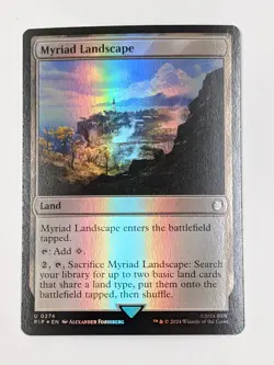 Myriad Landscape - PIP 0274 - MTG Magic the Gathering Fallout Foil - Image 1