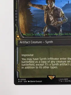 Synth Infiltrator - PIP 0330 - MTG Magic the Gathering Fallout Showcase - Image 4