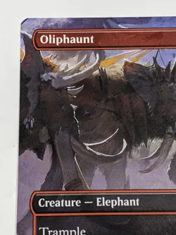 Borderless OLIPHAUNT mtg Lord of The Rings Common Scene 426 NM - Image 2