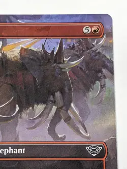 Borderless OLIPHAUNT mtg Lord of The Rings Common Scene 426 NM - Image 3