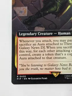 Three Dog, Galaxy News DJ - PIP 0430 - MTG Magic Fallout Extended Art - Image 4