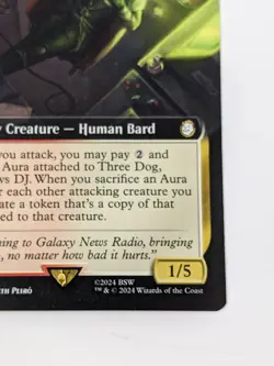 Three Dog, Galaxy News DJ - PIP 0430 - MTG Magic Fallout Extended Art - Image 5