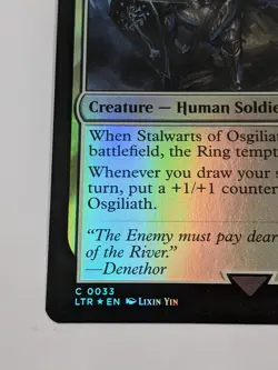 Magic the Gathering (mtg): NM LTR: Stalwarts of Osgiliath - Foil - Image 4