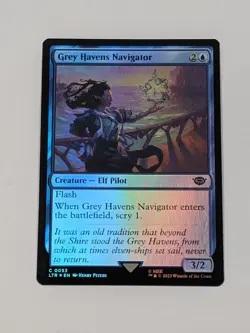 Grey Havens Navigator Foil - LTR 0053 - MTG Magic NM - Image 1