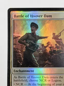 Battle of Hoover Dam - PIP 0011 - MTG Magic the Gathering Fallout Foil - Image 2