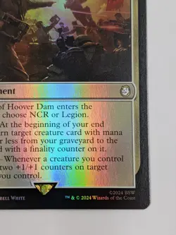 Battle of Hoover Dam - PIP 0011 - MTG Magic the Gathering Fallout Foil - Image 5