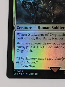 Magic the Gathering NM (mtg): LTR: Stalwarts of Osgiliath - Foil - Image 4