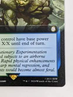 Biomass Mutation - PIP 0475 MTG Magic the Gathering Fallout Extended Art - Image 5