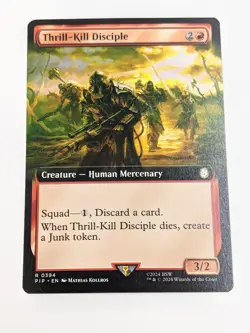 Thrill-Kill Disciple - PIP 0394 - MTG Magic the Gathering Fallout Extended Art - Image 1